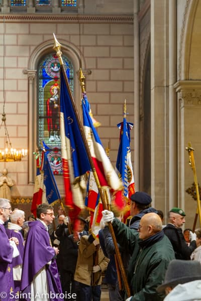 messe pour les morts pour la France à Saint Ambroise