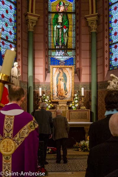 messe pour les morts pour la France à Saint Ambroise
