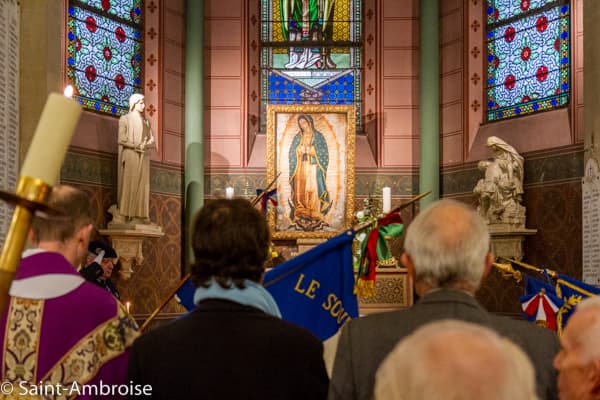 messe pour les morts pour la France à Saint Ambroise