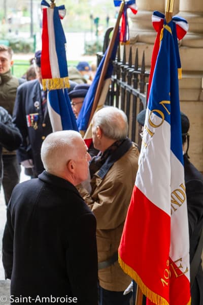 messe pour les morts pour la France à Saint Ambroise