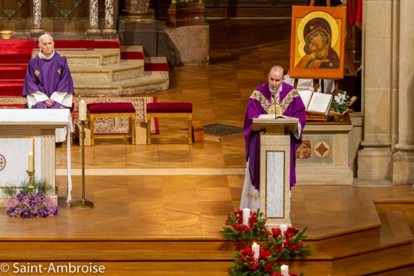 messe pour les morts pour la France à Saint Ambroise