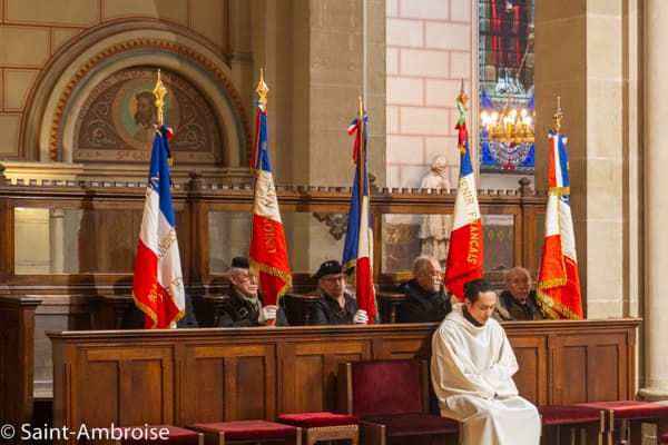 messe pour les morts pour la France à Saint Ambroise