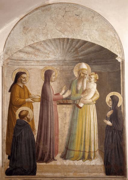 Présentation de Jésus au Temple avec Marie - Chandeleur