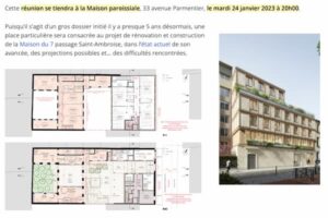 Échos de la Fabrique - Maison du 7 - Perspective