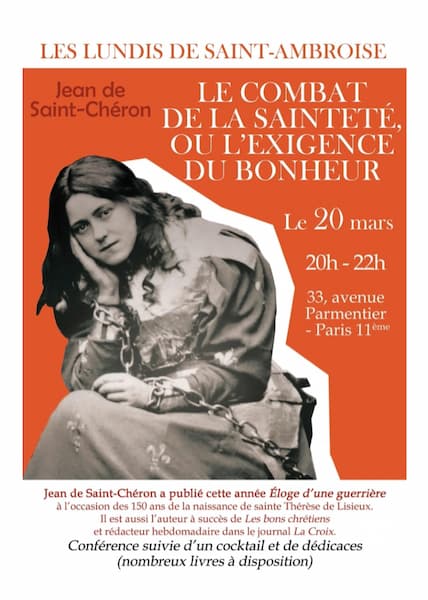 Lundis de Saint-Ambroise - Jean de Saint-Chéron