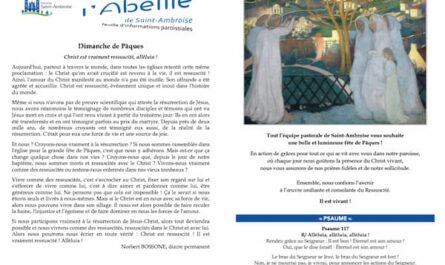 Fip 14 du 9 avril 2023 - Rameaux - Tract