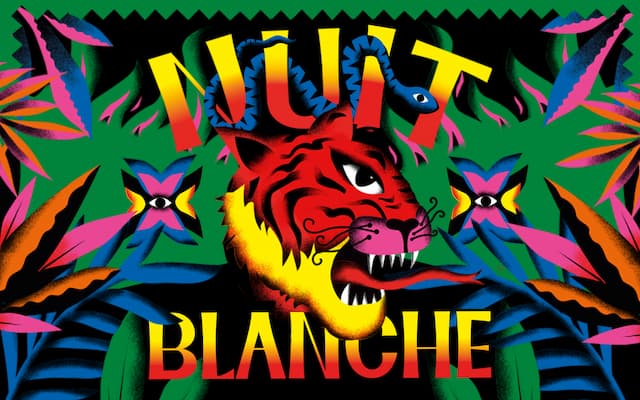 Nuit blanche Paris 2023 - bannière