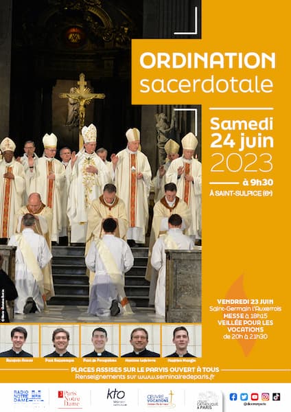 Ordination 2023 Ă Paris, affiche.jpg