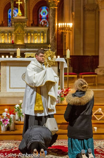 action de grâce à Saint Ambroise