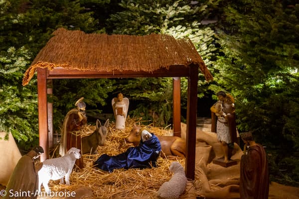 Crèche de Noël de Saint Ambroise