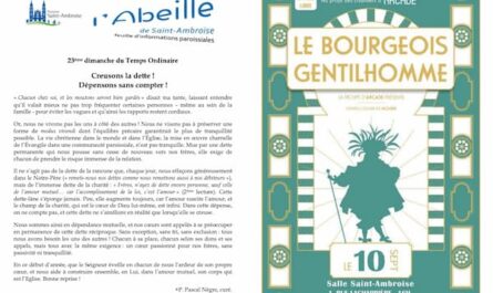 Fip du 23ème dimanche 2023, bannière