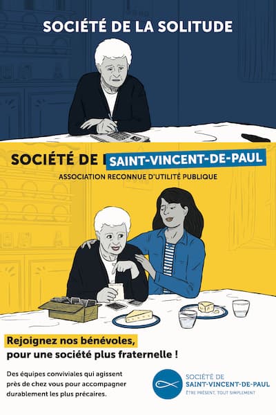 Conférence saint Vincent de Paul, affiche