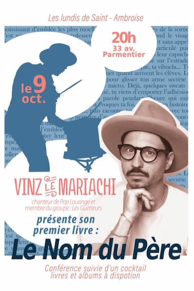 Echoppe Saint Ambroise - Affiche avec Vinz le Mariachi
