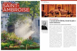 guide 2026-2027 saint-ambroise Couverture du livret