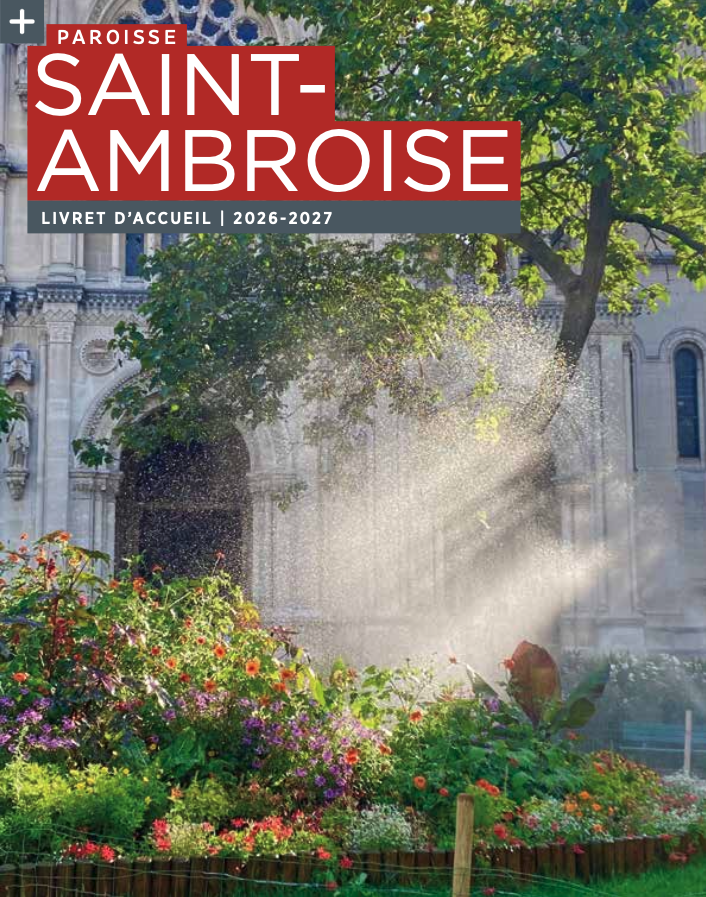 guide paoissial 2026-2027 saint-ambroise Couverture du livret