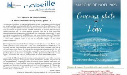 Fip du 30ème dimanche 2023, bannière
