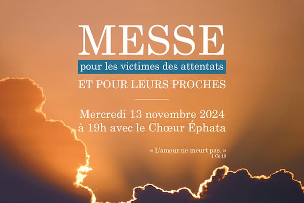 Messe pour les victimes des attentats