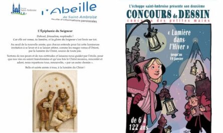 Fip du 1er dimanche 2024, 4ème dEpiphanie du Seigneur, flyer