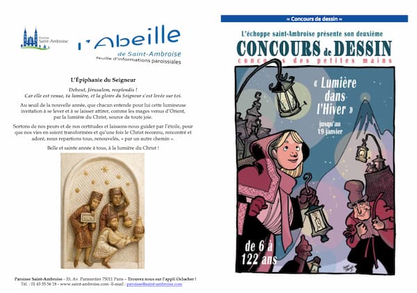 Feuille paroissiale de l’Épiphanie du Seigneur