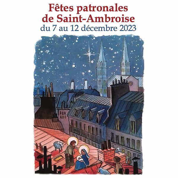 Fêtes patronales de Saint Ambroise - Flyer 2023