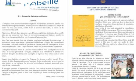 Fip du 3ème dimanche du temps ordinaire, flyer