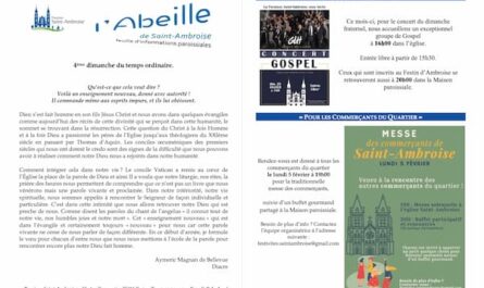 Fip du 4ème dimanche du temps ordinaire, flyer