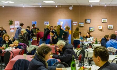 Stand du marché de Noël de Saint Ambroise