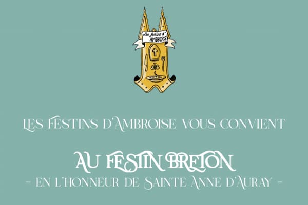 Festin d'Ambroise de Breton, le 17 novembre 2024, flyer