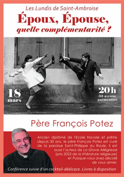 lundis de Saint-Ambroise, Père François Potez, flyer