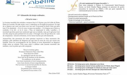 Fip du 6ème dimanche du temps ordinaire, flyer