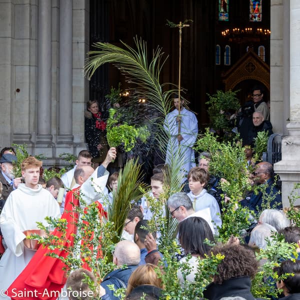 Dimanche des Rameaux pere Pascal