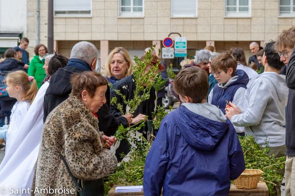 Dimanche des Rameaux, 2024