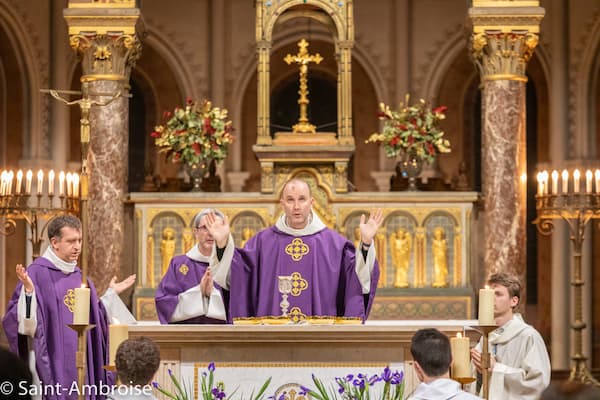Mercredi des Cendres, messe