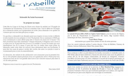 FIP Le Saint Sacrement 2024 flyer