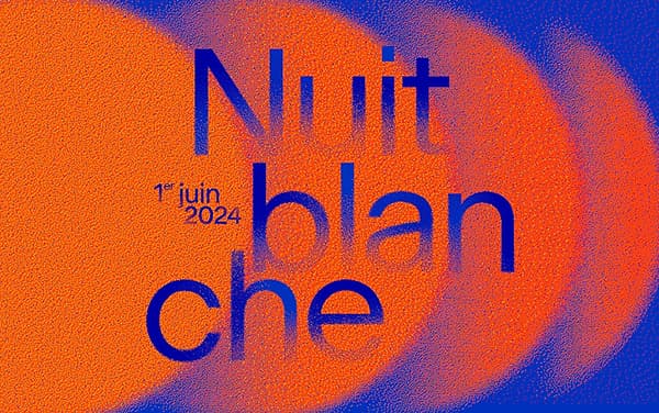 Nuit blanche Paris 2024 - bannière