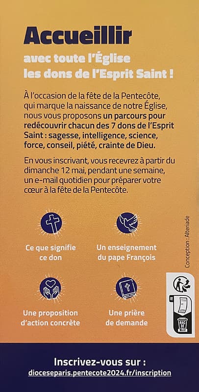 Pentecote flyer recto 2024
