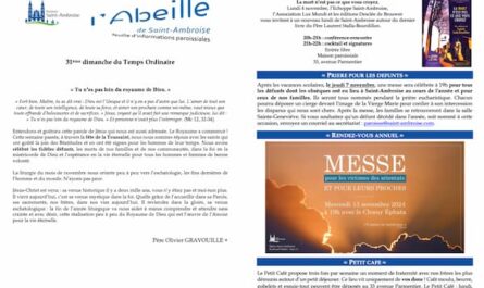 Fip 31eme dimanche 2024 Temps ordinaire flyer