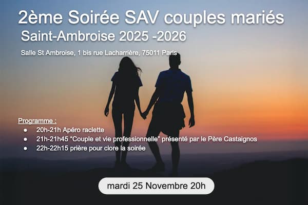 2ème soirée jeunes couples 2025