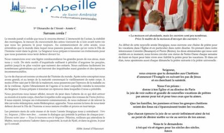 FIP 1er Dimanche Avent 2024 flyer