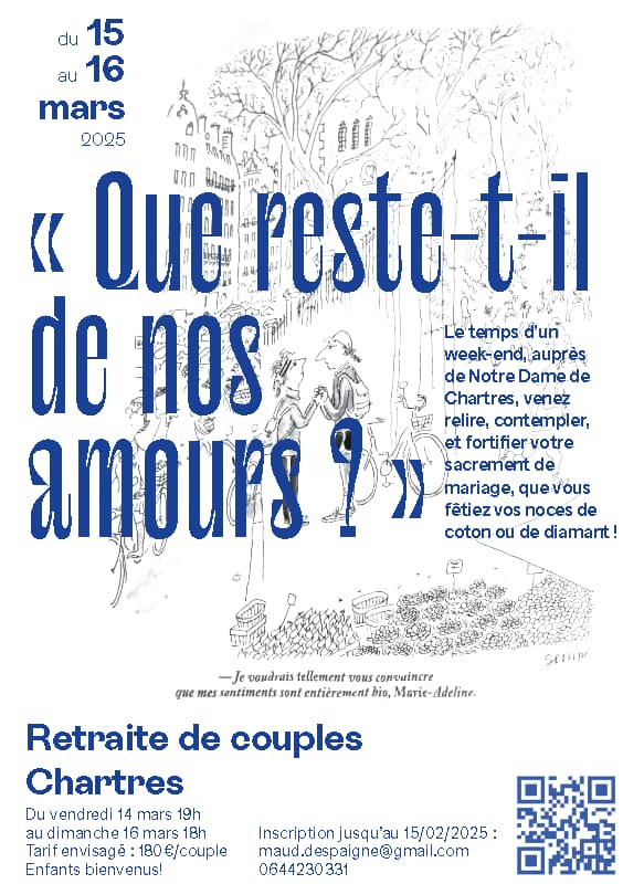 Que reste-t-il de nos amours ? Chartres, affiche