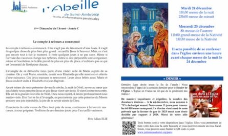 FIP 4eme Dim Avent 2024 flyer