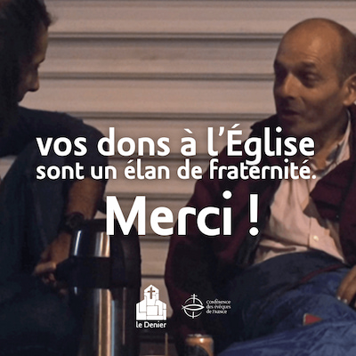 denier de l'église flyer