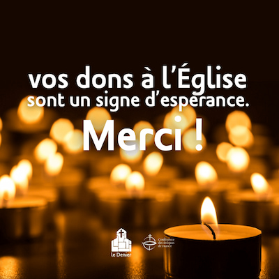 denier de l'église flyer