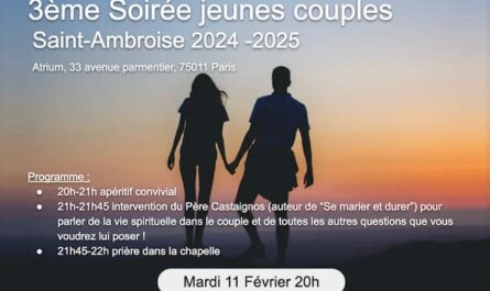 3ème soirée jeunes couples 2024