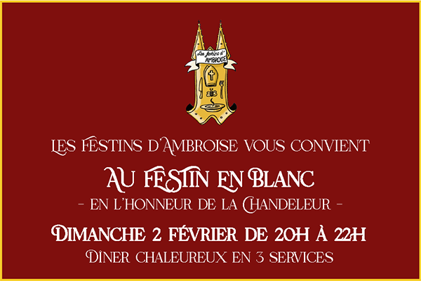 Affiche Festins 2 Flyer