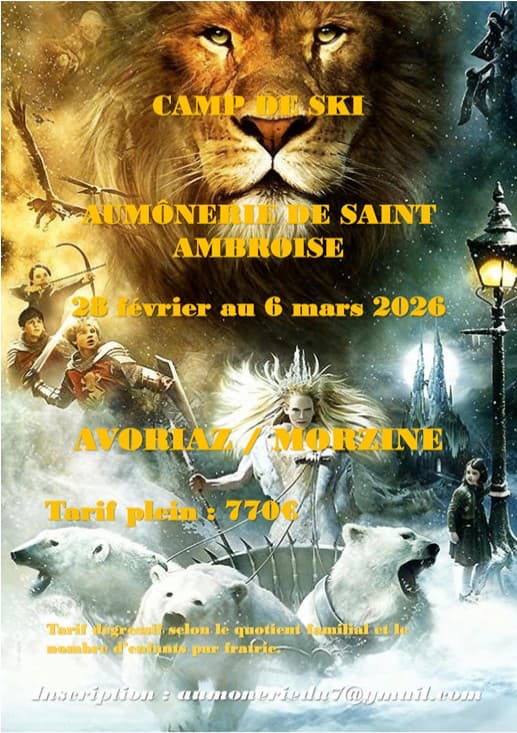 Camp ski 2026, programme