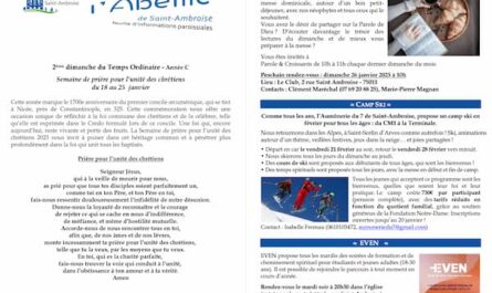 FIP 2eme dimanche TO 2025
