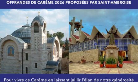 Offrandes de Carême 2026
