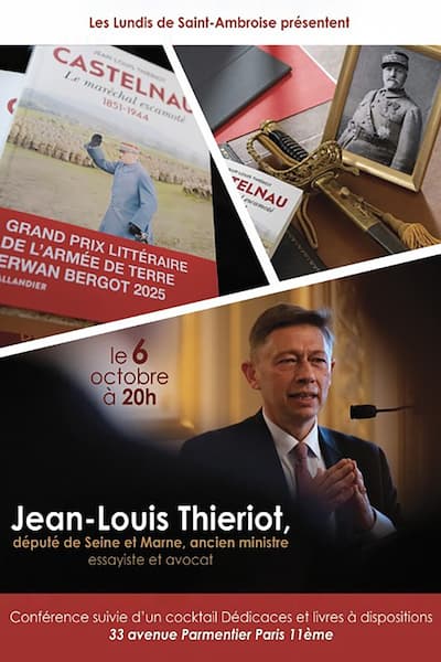 Conférence de Jean-Louis Thieriot