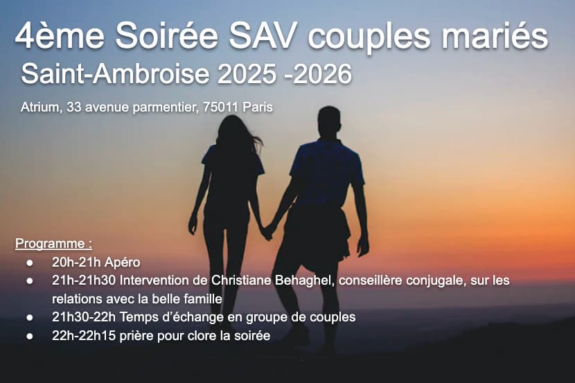 SAV couples avril 2026